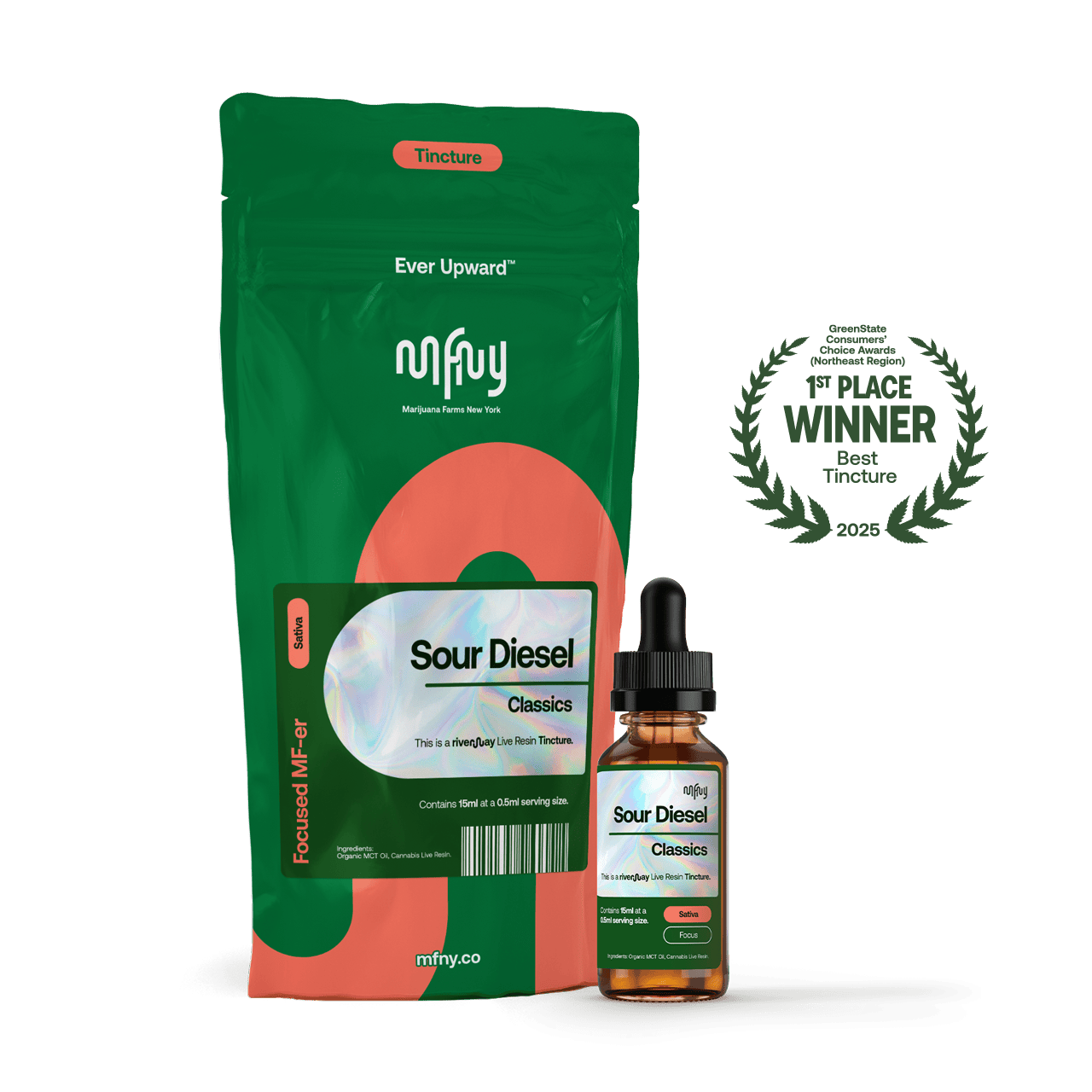 MFNY Sour Diesel Live Resin Tincture 15ml