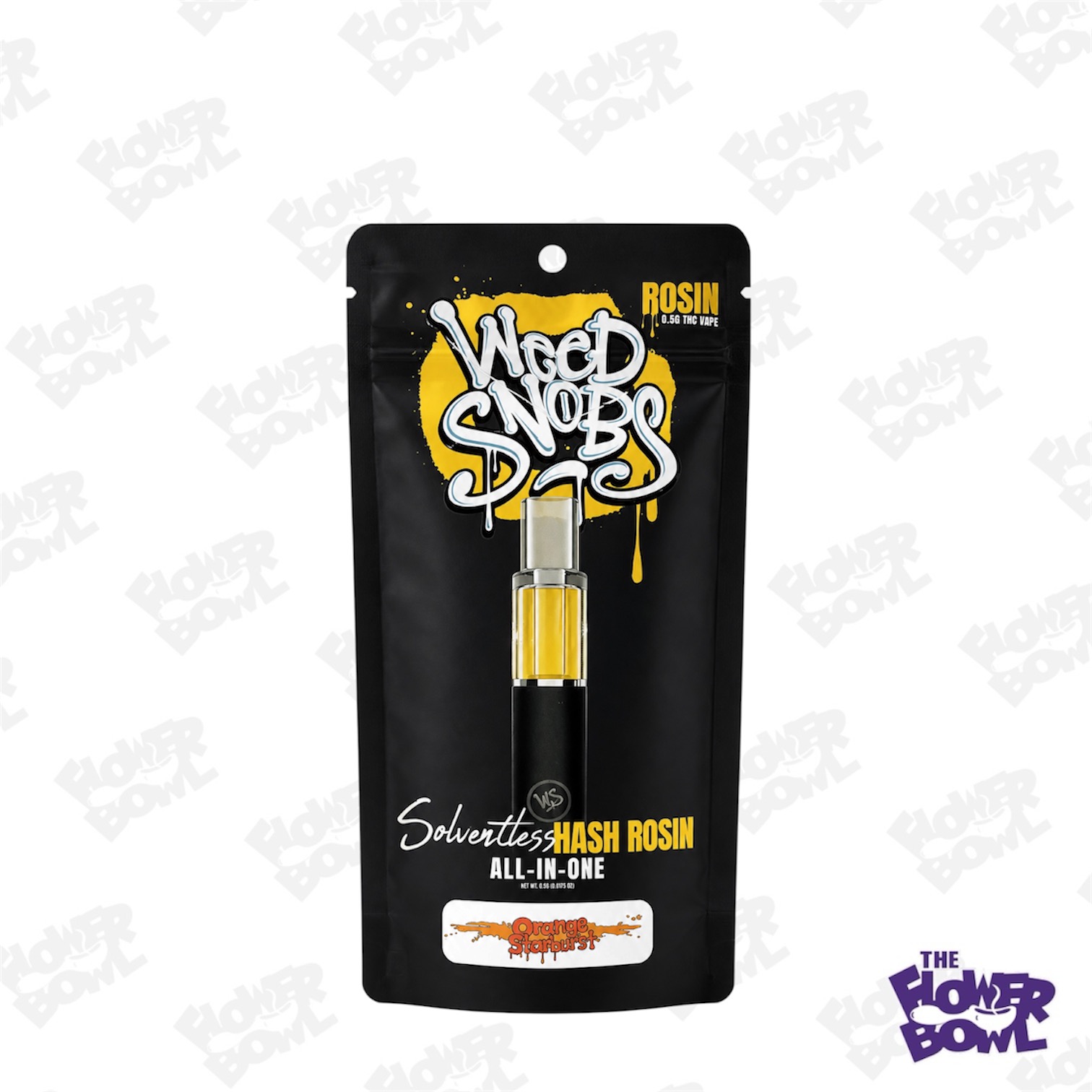 Weed Snobs: Orange Starburst .5G Rosin Disposable