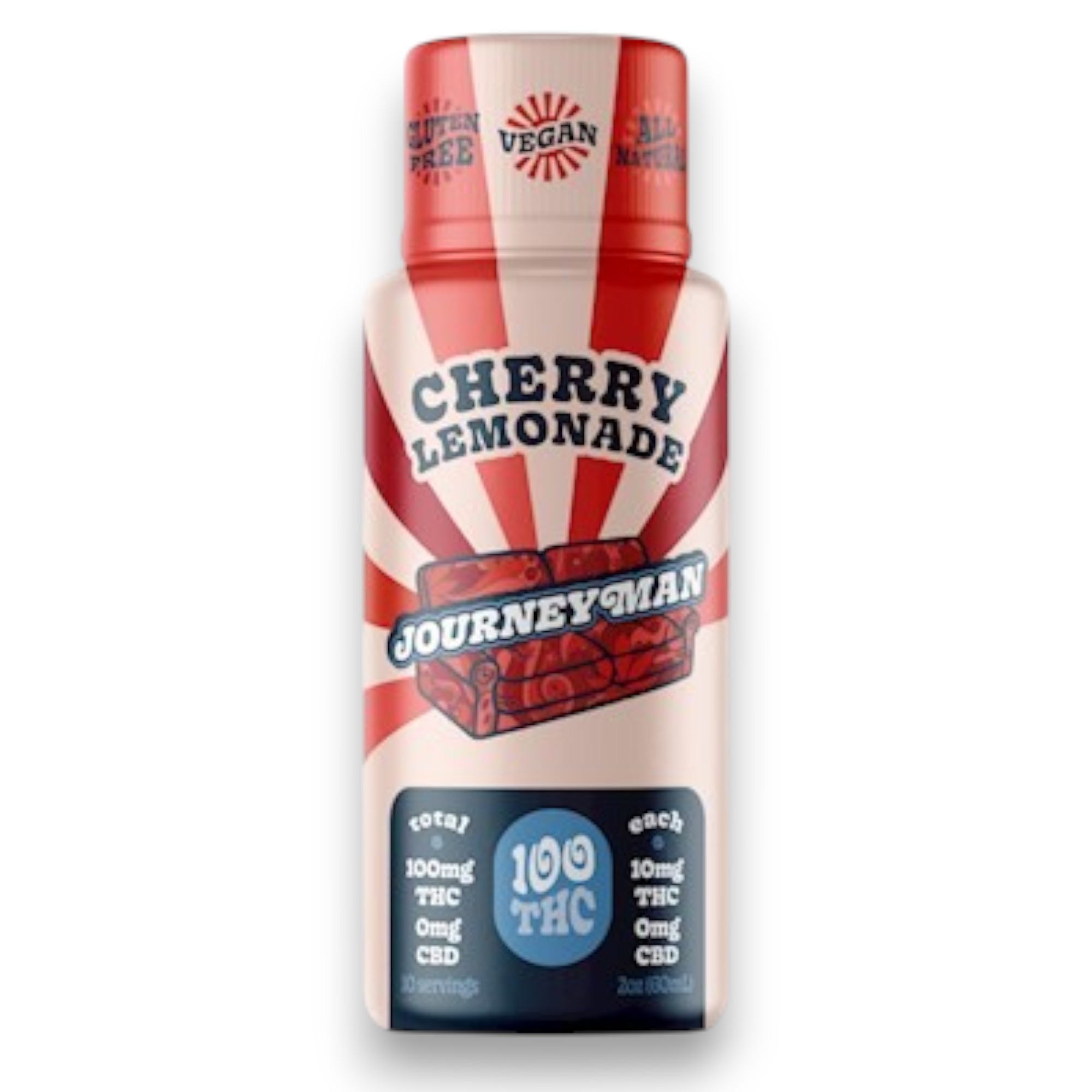 Cherry Lemonade 100mg THC (Journey man)