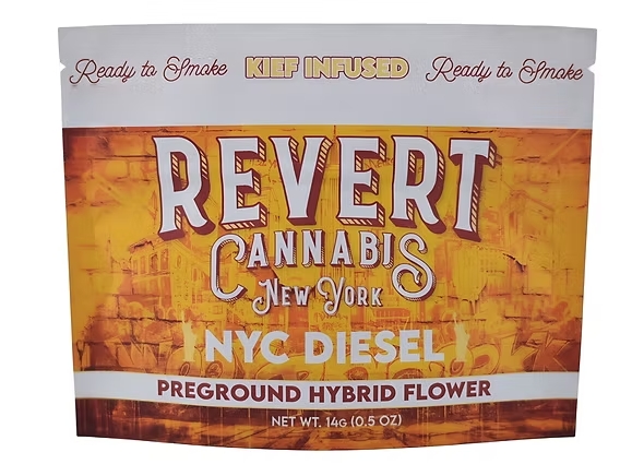 Revert | Kief Infused Ground Flower | NYC Diesel | 14g