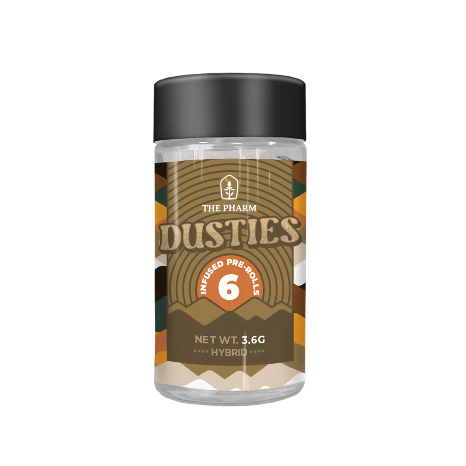 Dusties Infused Preroll 6pk Hybrid Blueberry Mac