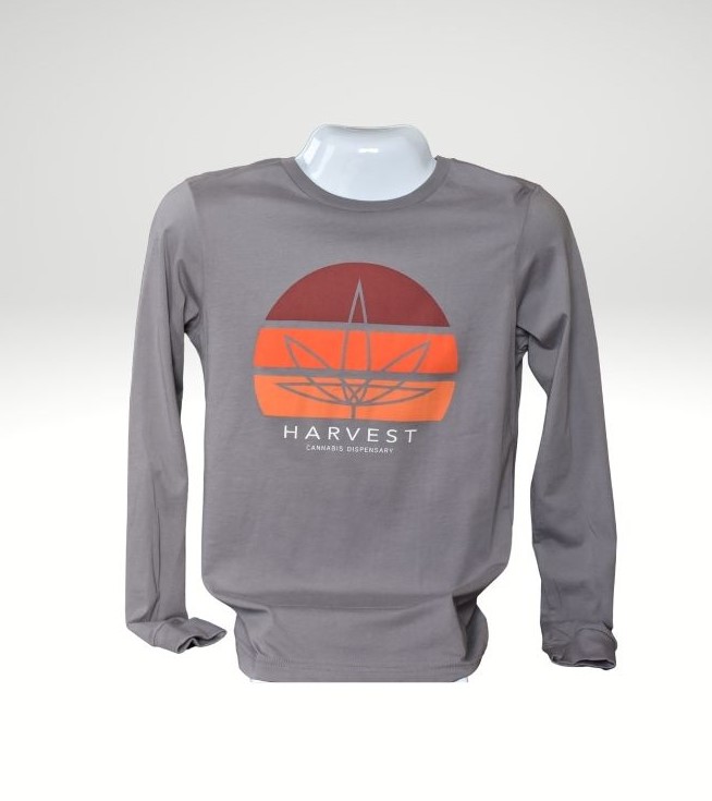 Long Sleeve Circle Grey