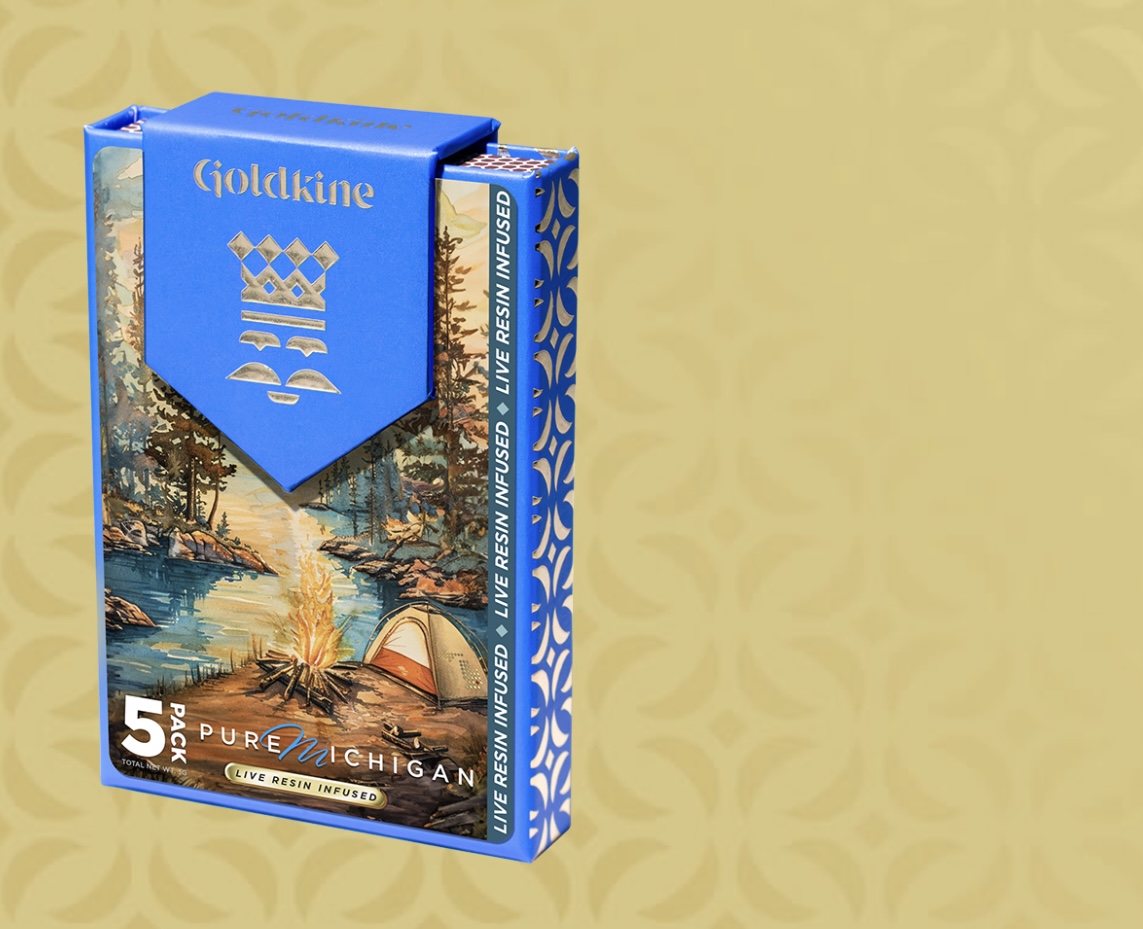 Goldkine: Pure Michigan Live Resin Infused (.6g x 5) 5-Pack