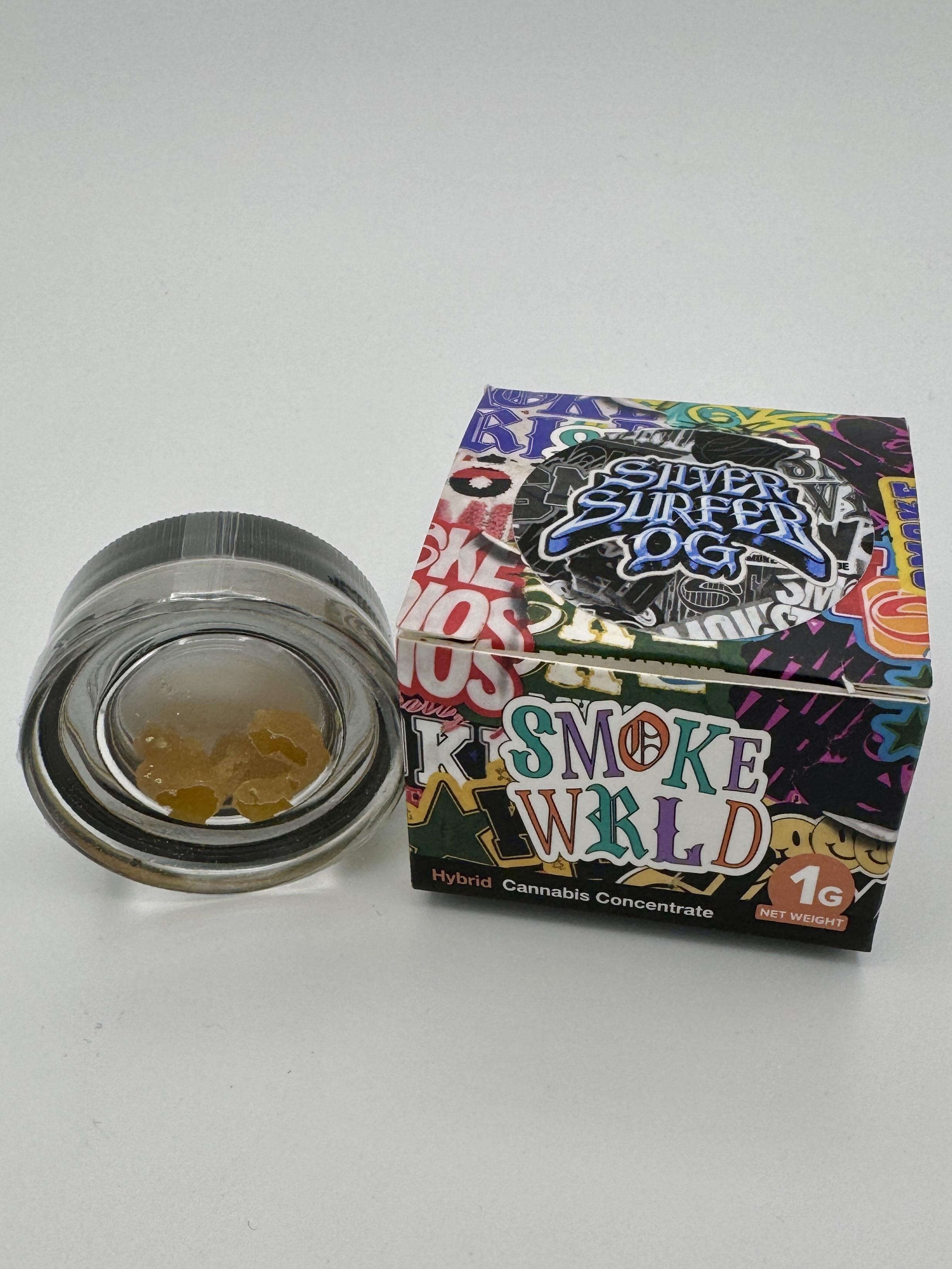 Silver Surfer OG | 1g Live Resin Concentrate | Smoke |