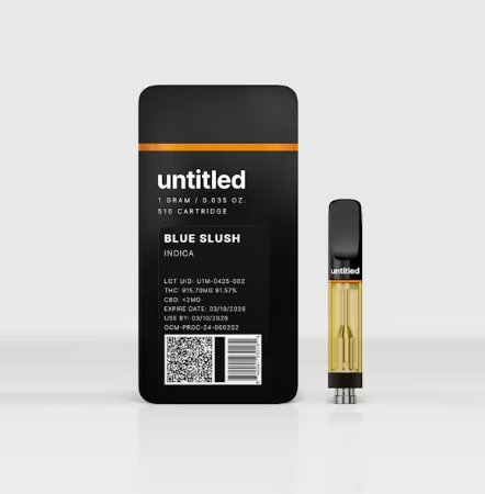 Untitled Blue Slush Cartridge