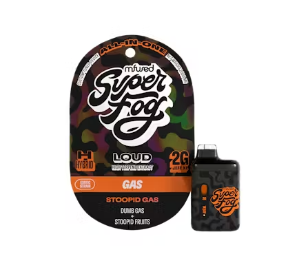 MFUSED SUPERFOG Loud Disp 2000mg: Stoopid Gas