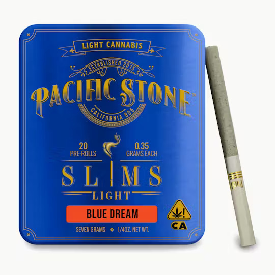 Pacific Stone - Starberry Cough (s) - Light Slims Pre-rolls - 20pk/7g