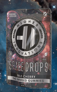 HI | Space Drops Plus | Wild Cherry | 1:1 THC:CBD (200mg)