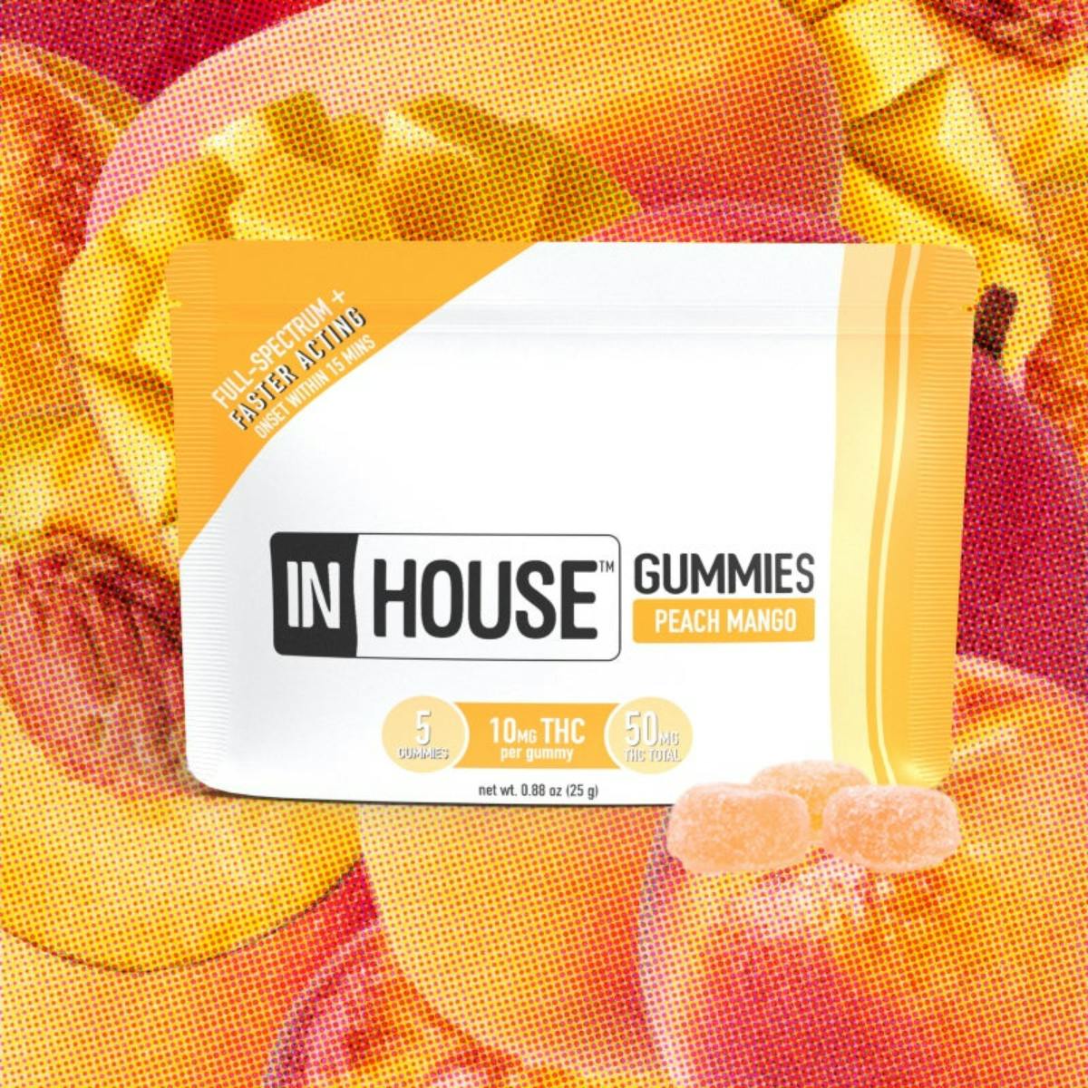 Peach Mango - Gummies | 10mg 5pk