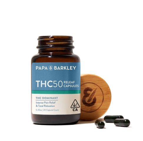 *Promo* Papa & Barkley | 50mg THC Capsules (20 Count)