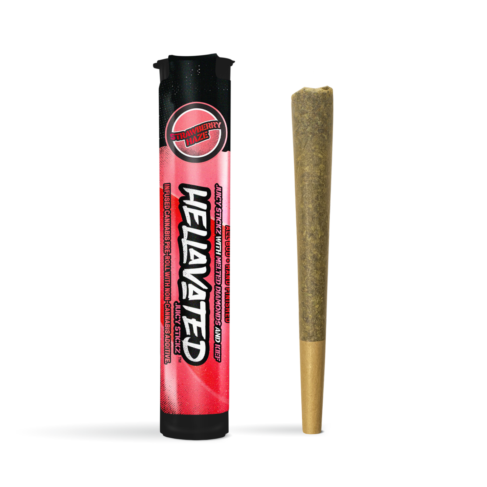 Strawberry Haze Juicy Stickz Infused Pre-Roll | 0.75g