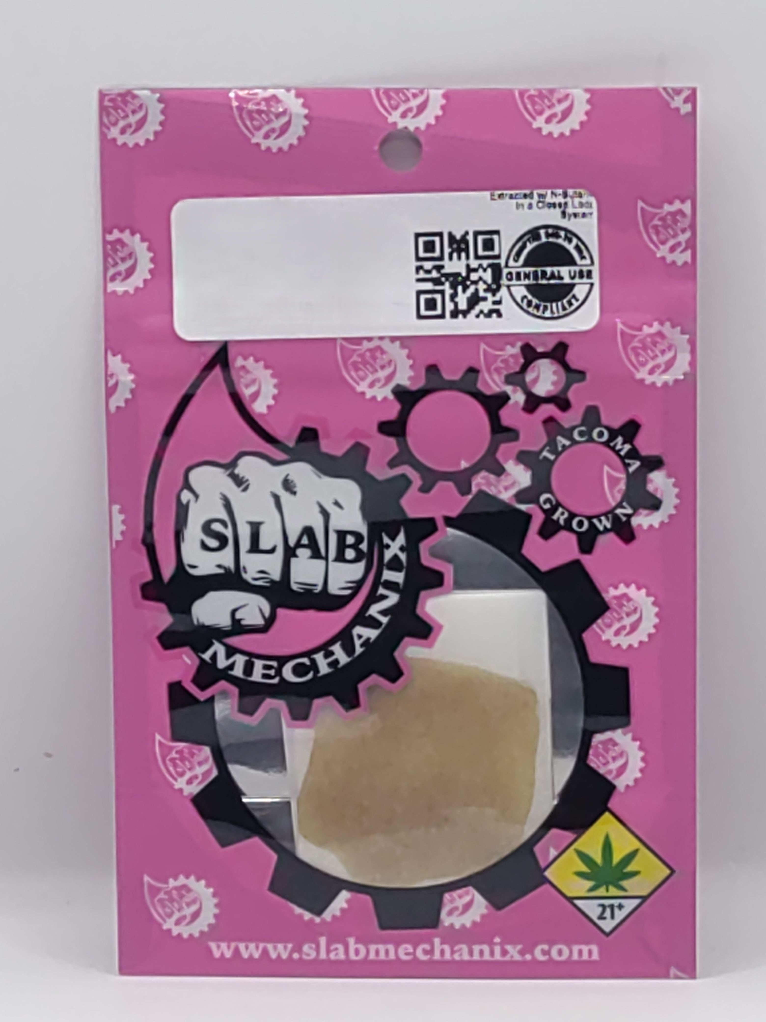 Mango Gushers Nug Run Shatter 1g Slab Mechanix