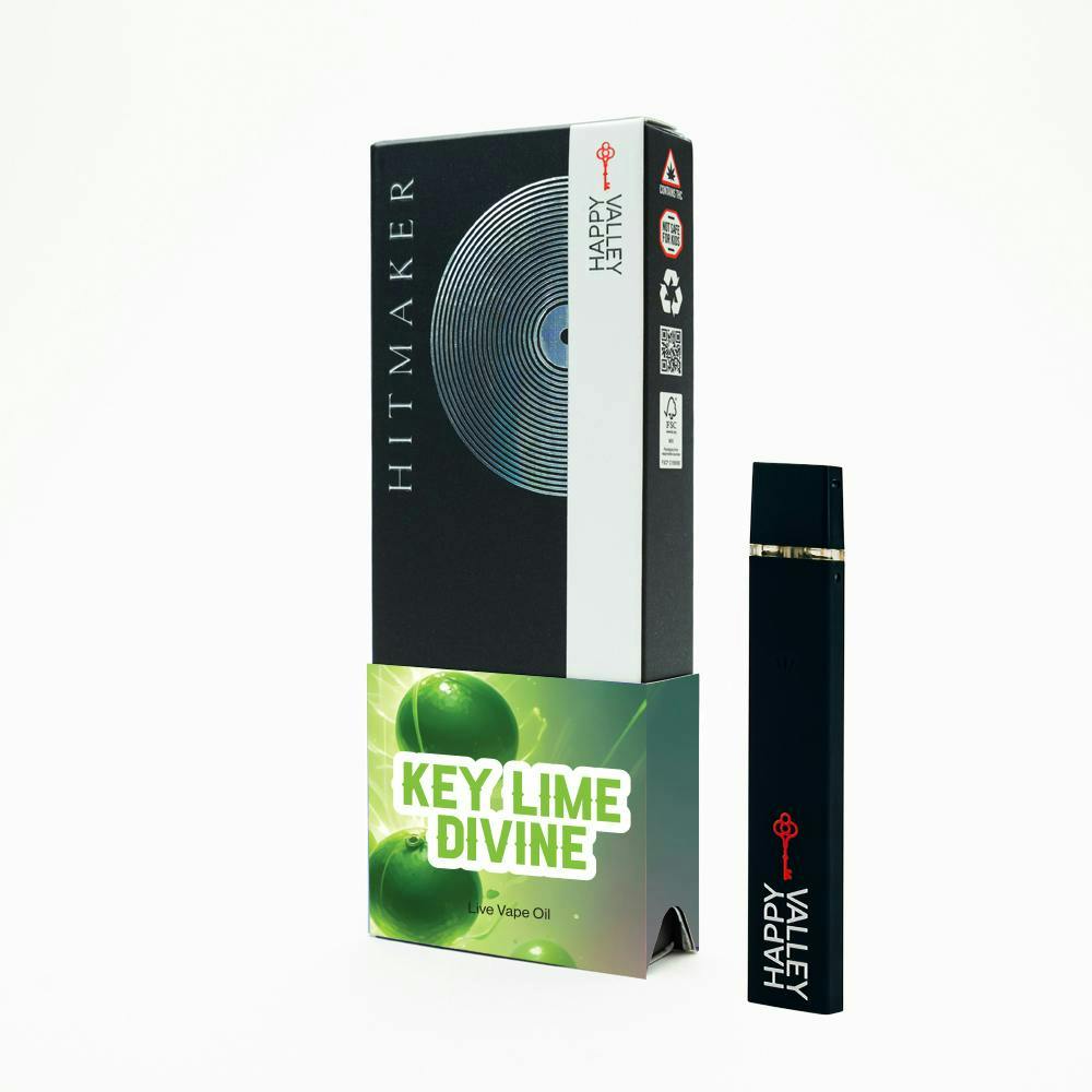 Key Lime Divine | Hitmaker Disposable Vape | 0.5g