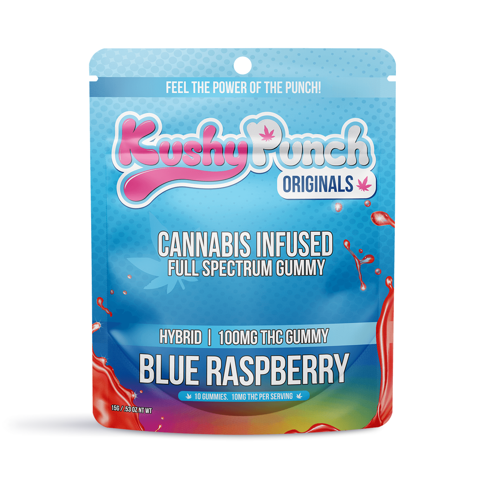 Blue Raspberry Hybrid Gummies