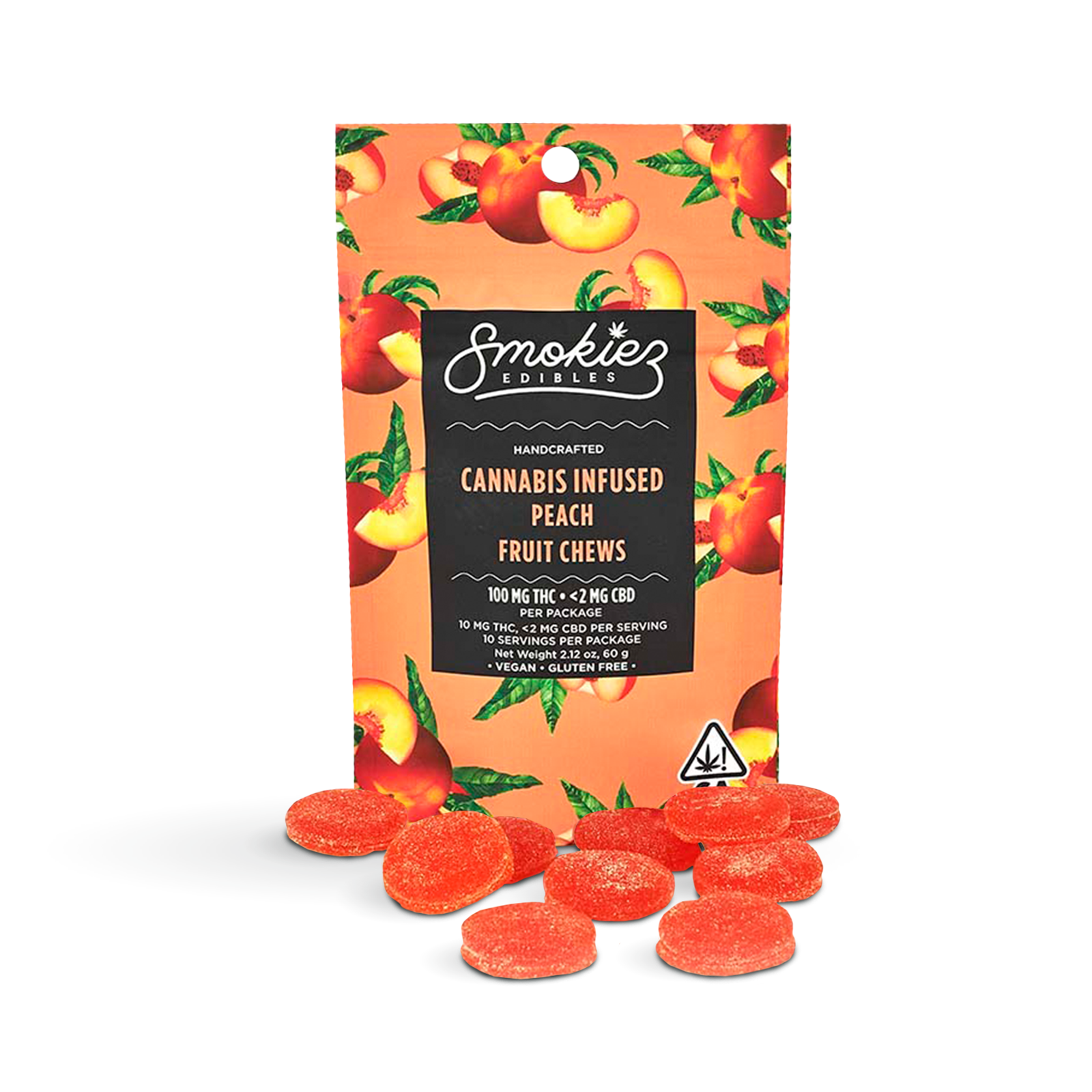 Smokiez Edibles — Peach Fruit Chews