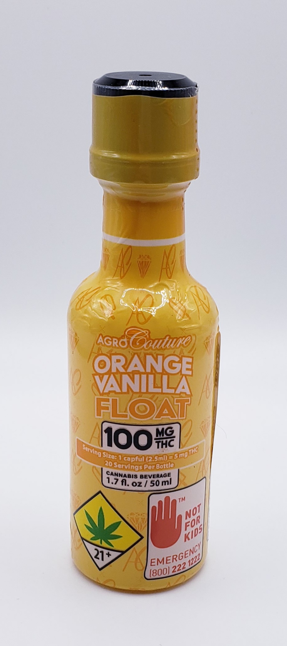 Orange Vanilla Float Shot 100mg Agro Couture