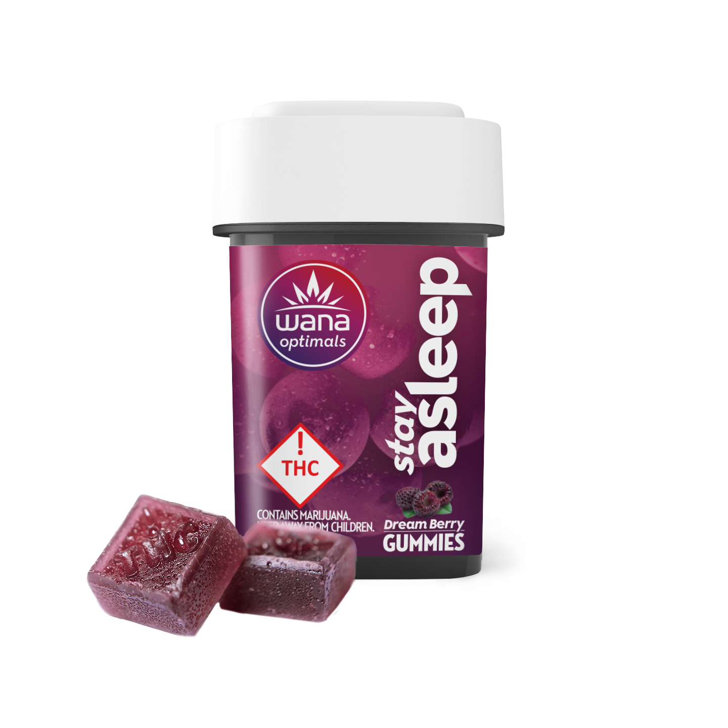Wana Stay Asleep Dream Berry Gummies