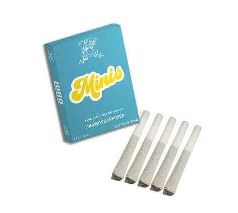 LOBO - BLUE DREAM - .5G INFUSED PREROLLS - 5PK SATIVA