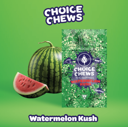 CHOICE | GUMMIES 200MG | WATERMELON KUSH | SATIVA