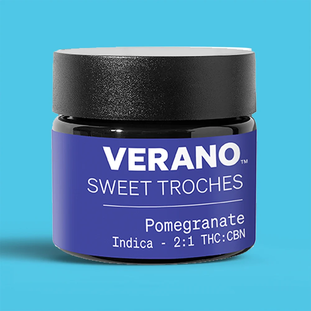 Pomegranate 2:1 THC:CBN 10mg | 10ct Sweet Troches