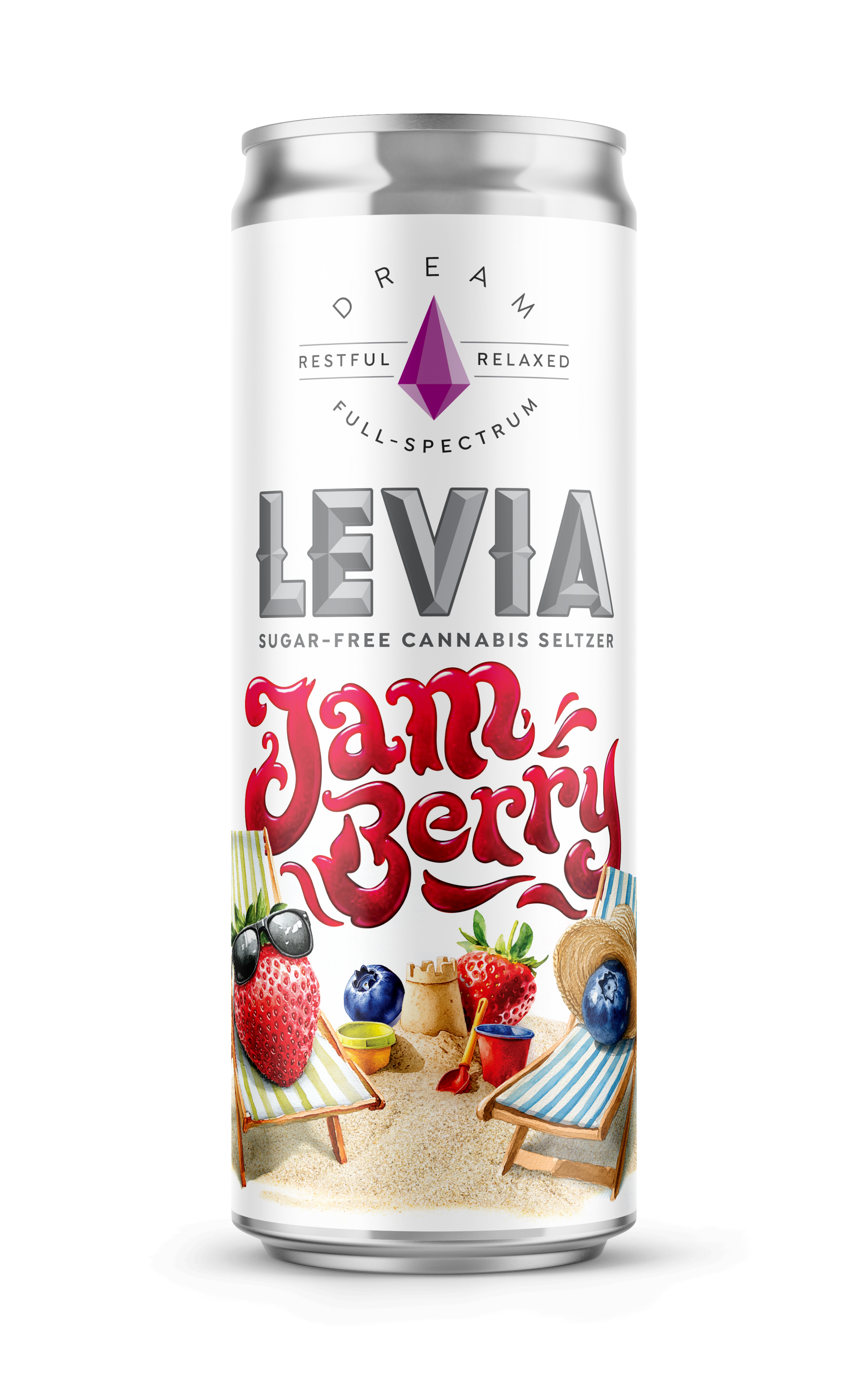 Levia | Dream Jam Berry | Seltzer | 5mg product photo