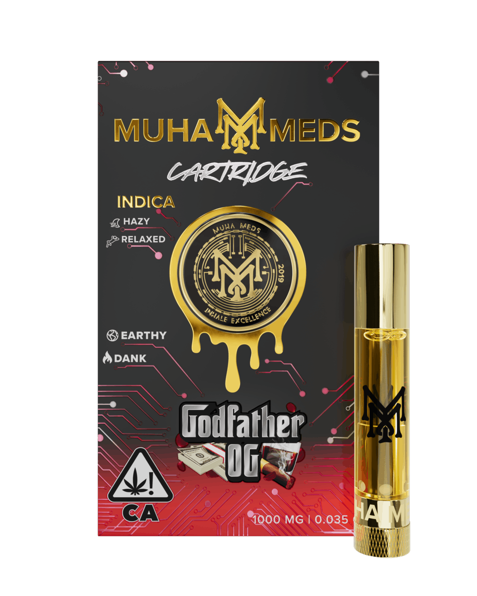 VAPE (DISTILLATE) - - INDICA - GODFATHER OG