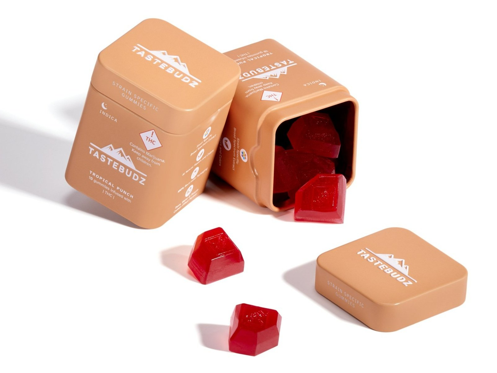 Rosin Gummy - Tropical Punch (I) - 100mg