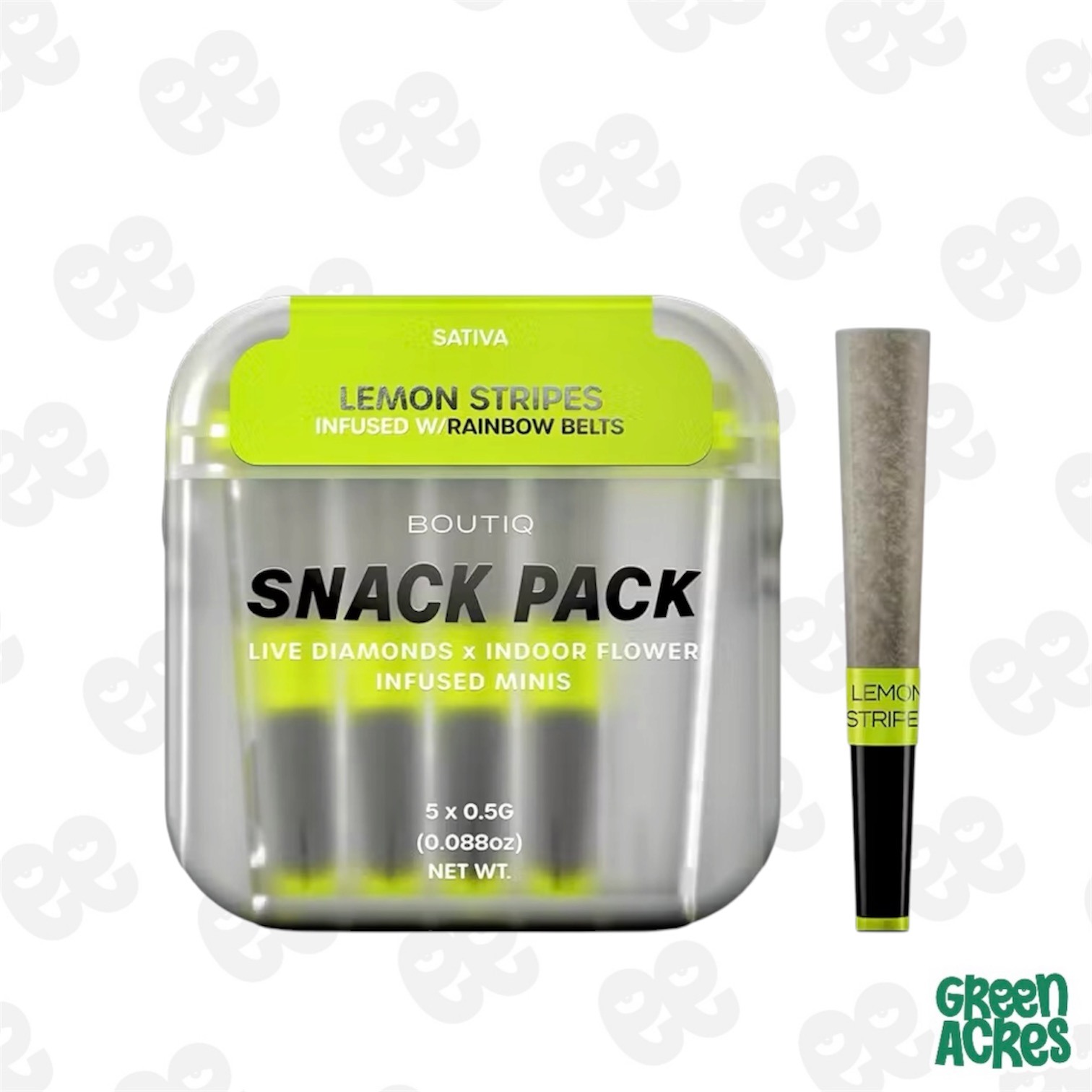 Lemon Stripes Snack