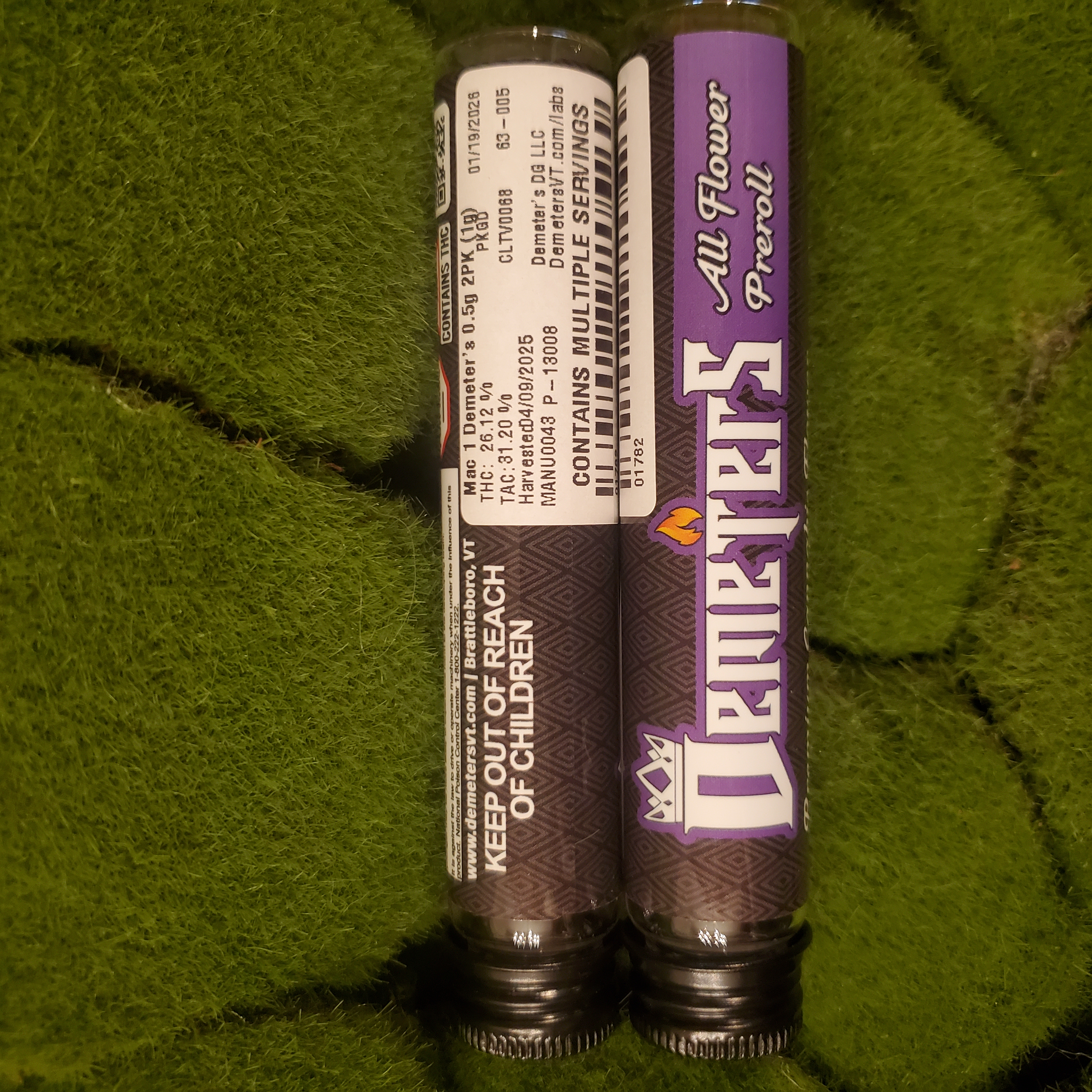 Pre Roll Mac Demeter