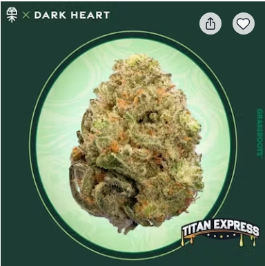 Dark Heart Prepack Whole Flower (Sativa) Titan Express