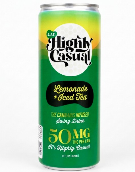 Highly Casual 50mg Drink - Lemonade Iced Tea