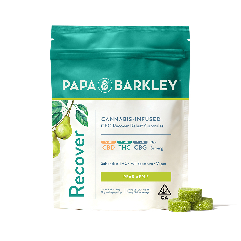 1:1:1 CBG:THC:CBD Releaf Gummy - Pear Apple | 100mg