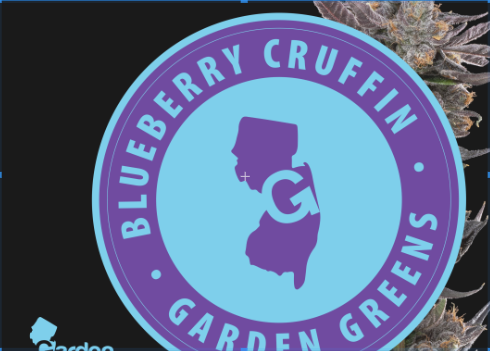 Garden Greens | Flower | Blueberry Cruffin | 3.5g