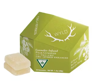 WYLD - Pear 1:1 - 200mg Gummies