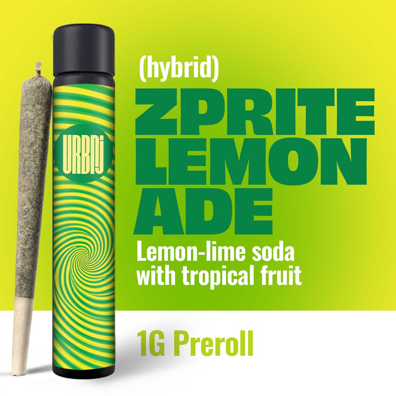Zprite Lemonade | URBNJ  Pre-Roll