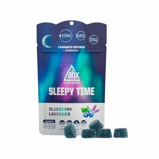 Blueberry Lavender Sleepy Time Gummies ABX