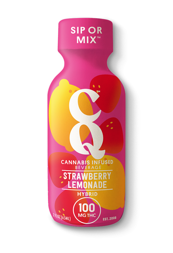 Cannabis Quencher Strawberry Lemonade, Hybrid edible