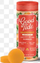 Good Tide Grapefruit Gummies 100MG THC X 100MG CBC