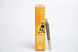 TRIFECTA - INFUSED PREROLL (LIVE HASH) - - SATIVA - CLOCKWORK LEMON