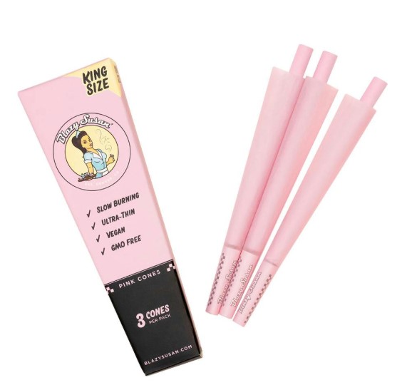 Blazy Susan | Pink King Size Cones 3pk