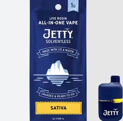Jetty | Fruit Boof | Solventless | Live Rosin AIO Vape