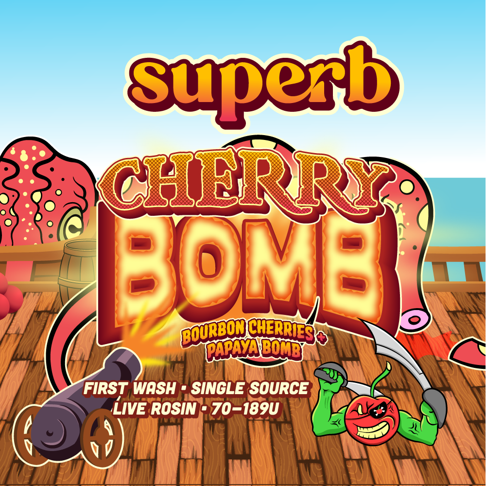 Cherry Bomb Bulk Rosin Purple