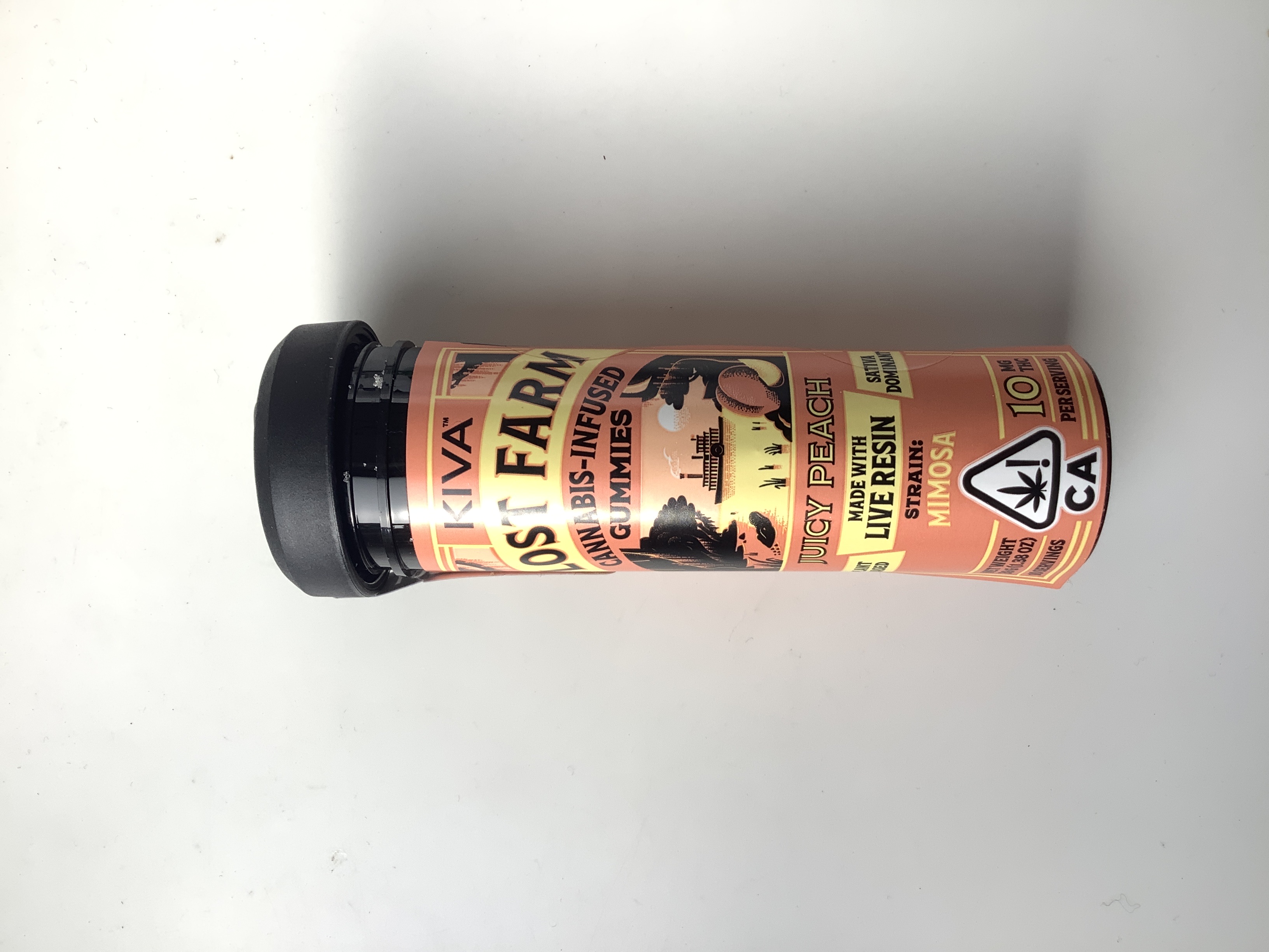 LOST FARMS - EDIBLE (GUMMIES) - - JUICY PEACH - MIMOSA