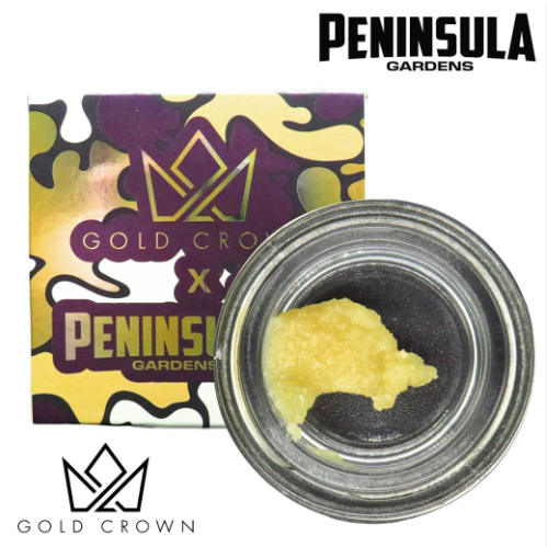 Gold Crown x Peninsula Gardens - Budder - Candy Blues