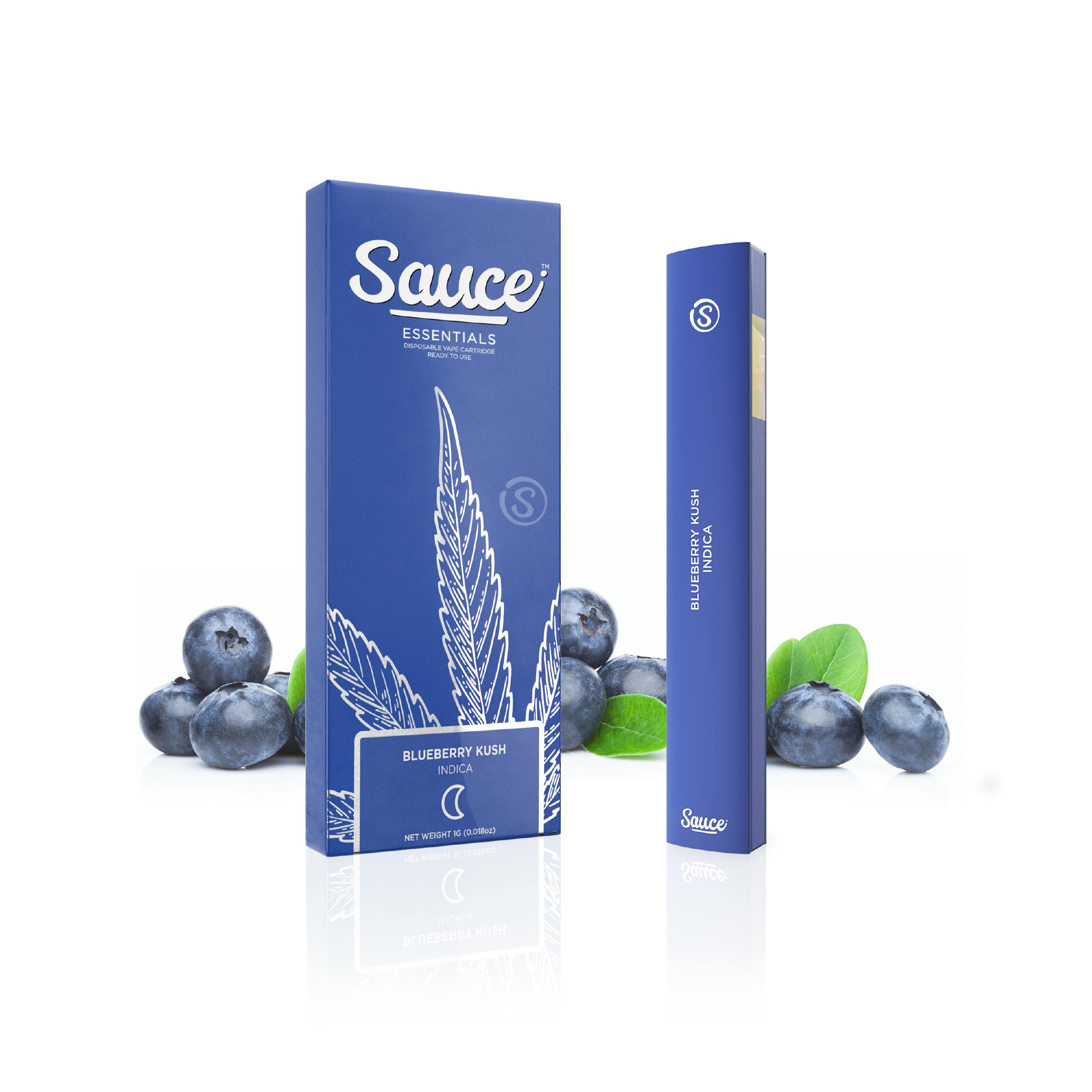 Sauce - 1g Disposable Vape - Blueberry Kush