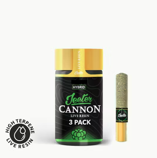 Big Daddy Purple 3pk Infused Cannons Jeeter