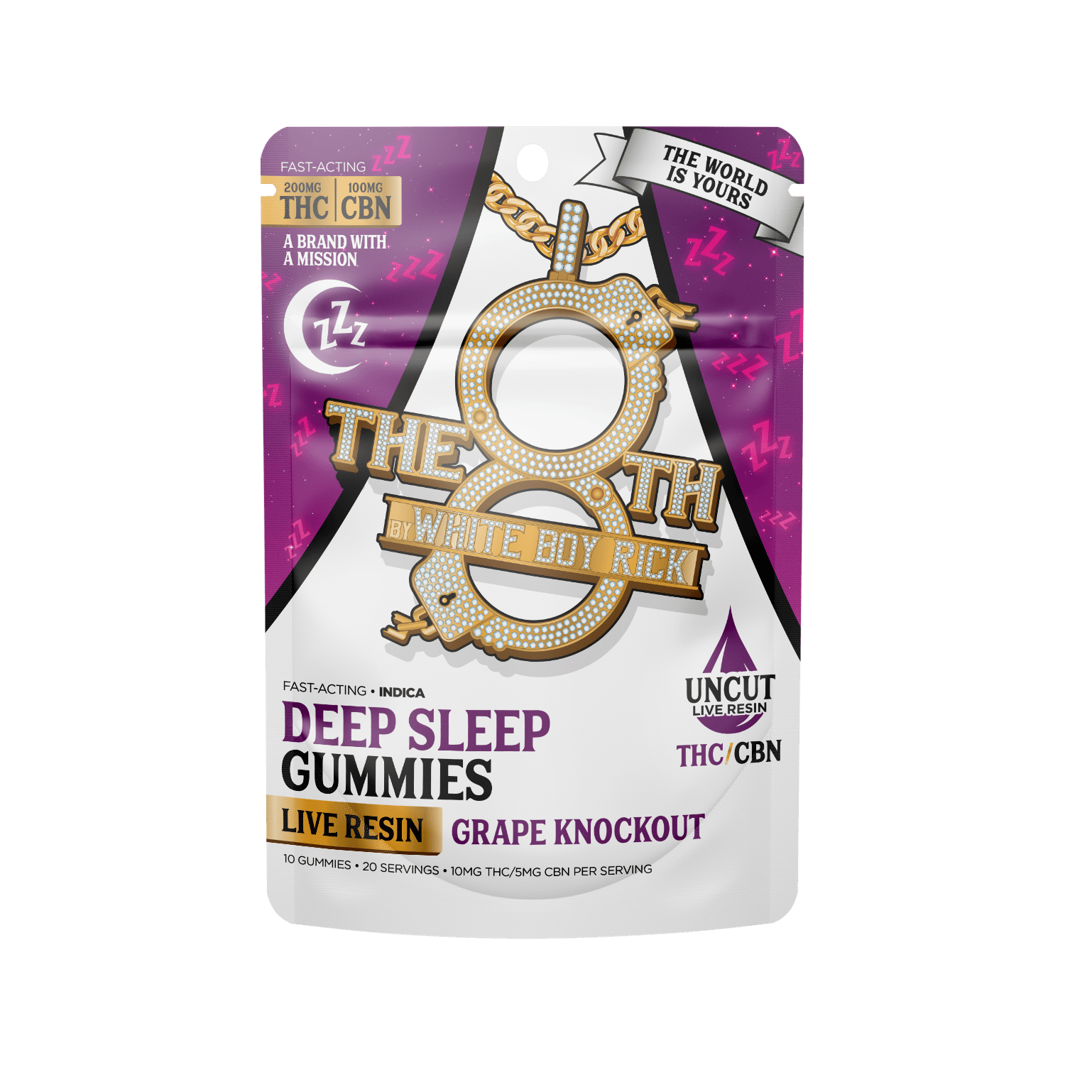The 8th Grape Knockout Live Resin (200mg)
