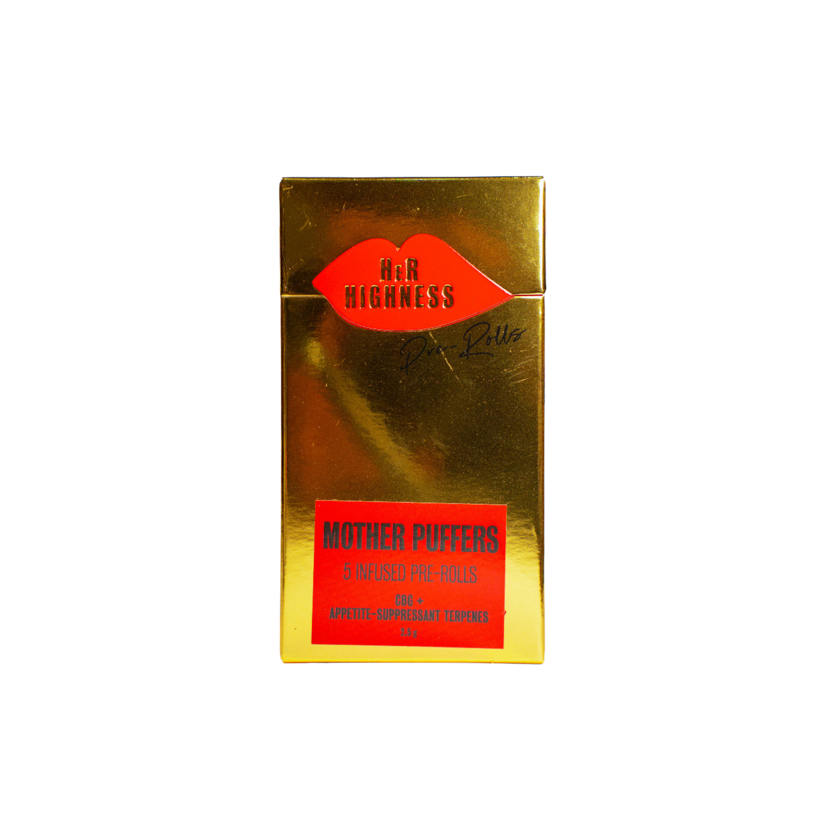 Her Highness - Mother Puffers Infused Prerolls 5pk - 2.5g