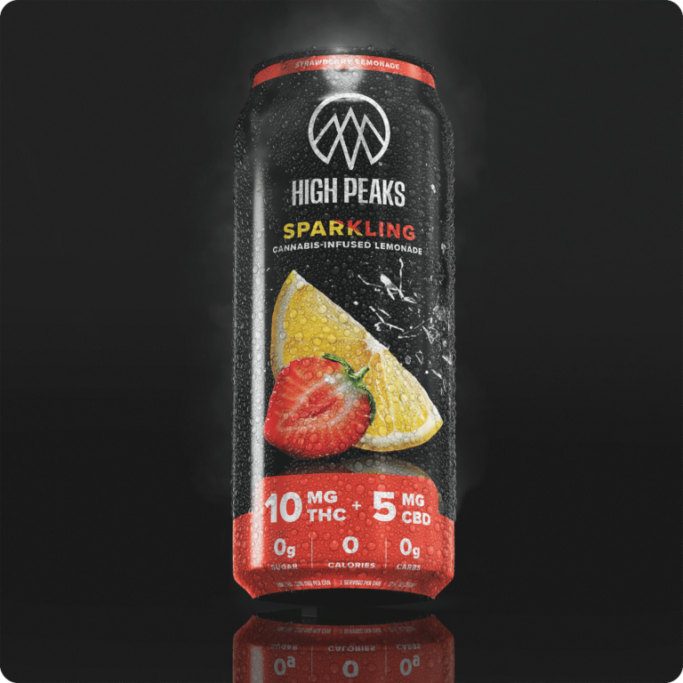 HighPeaks | Sparkling Strawberry Lemonade | 2:1 | Single | 10mg