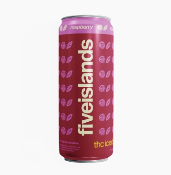 Raspberry: Beverage 4pk 20mg